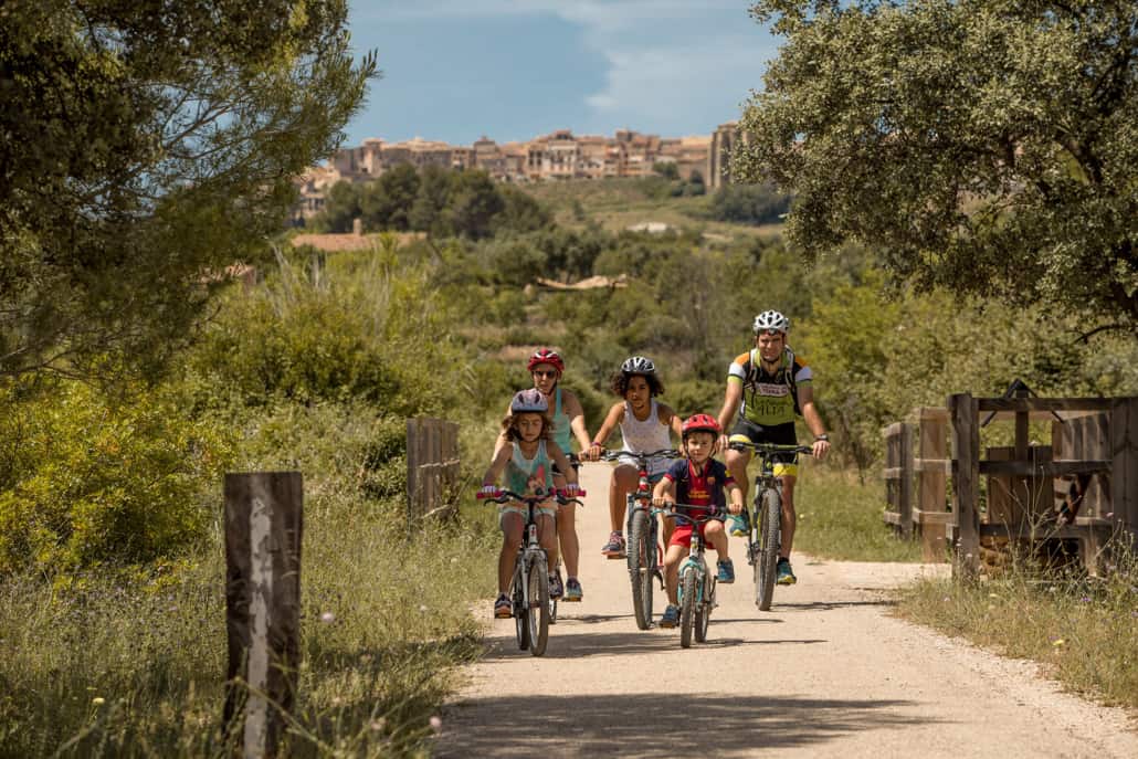 Terra Alta Greenway: a family cycling adventure