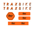 TRAX kit de color naranja – para la bicicleta de equilibrio Trax